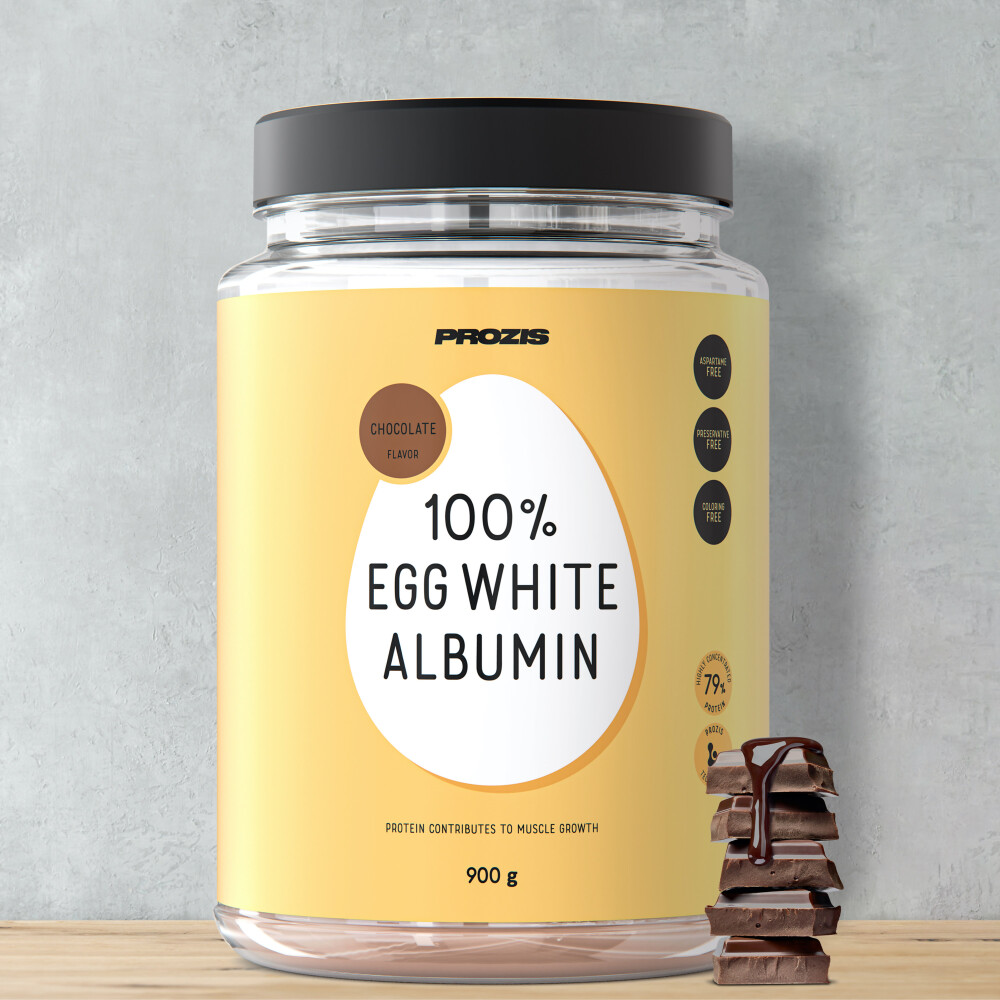 Sachet 100 Egg White Albumin 30 g Protein Prozis