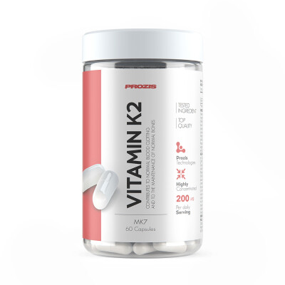 Vitamin K2 Mk7 200mcg 60 Caps Athlete S Health Prozis