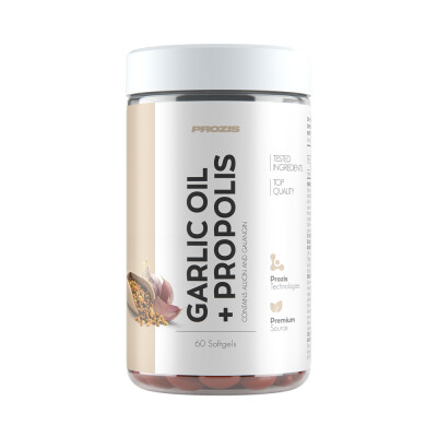 Garlic Oil Propolis 500 Mg 60 Softgels Health Prozis