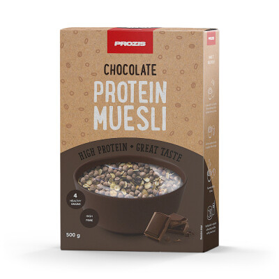 Muesli protéiné 500 g - Modes de Vie/Besoins Diététiques | Prozis