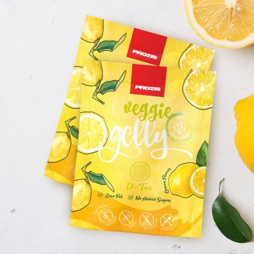 2 x Veggie Gelly - D-Tox 15 g Lemon