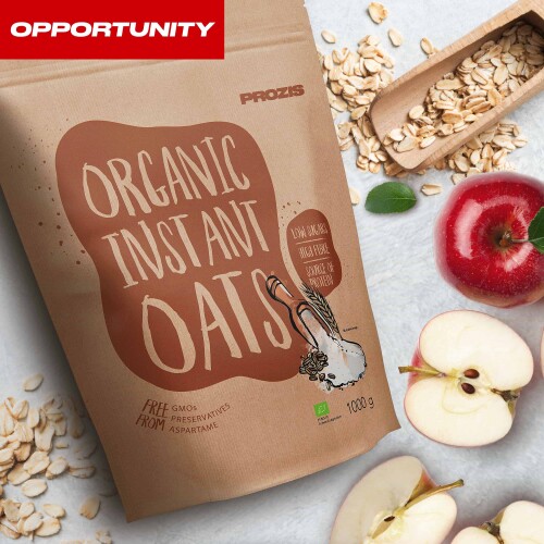 Organic Instant Oats 1000 g Opportunity
