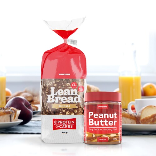 Lean Bread - Muesli 360 g + Peanut Butter 500 g
