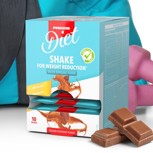 Diet Shake para pérdida de peso 20 g, 10 unidades