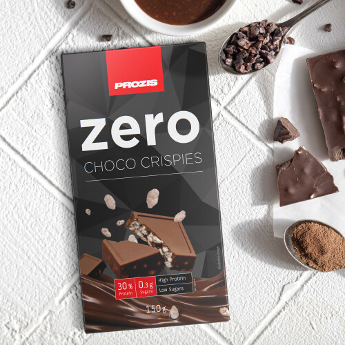 Zero Choco Crispies - Cioccolato Proteico 150 g