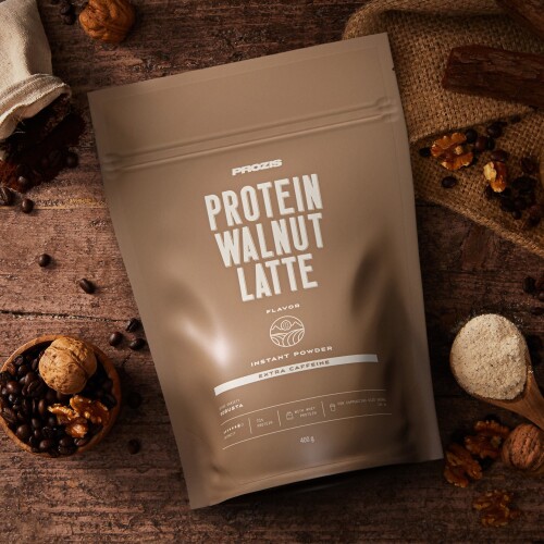 Latte aux Noix Protéiné - Extra Caféine 400 g