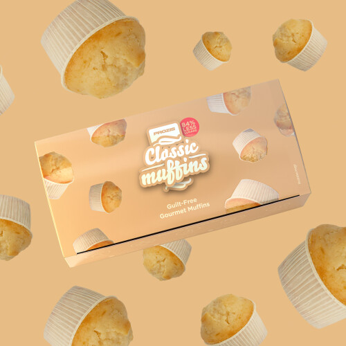 2 x Classic Muffins - Low Sugar Muffins 60 g