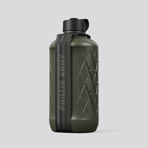 Bottiglia Army Hydra - 1.8L Green/Black