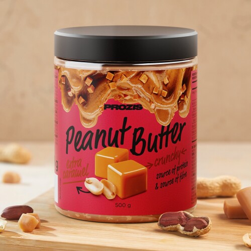 Extra Caramel Peanut Butter - Crunchy 500 g