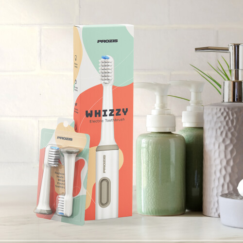 Whizzy Toothbrush - Sparkly White Kit