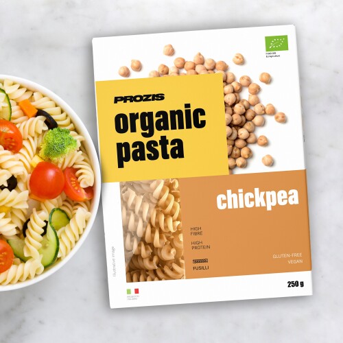 Organic Pasta - Chickpea - Fusilli 250 g