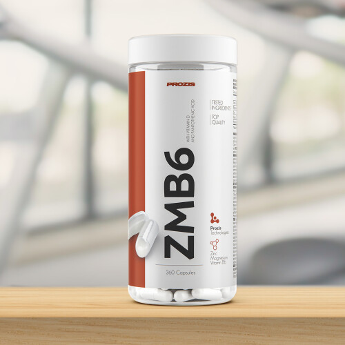 ZMB6 - Zinco + Magnésio + B6 - 360 cápsulas