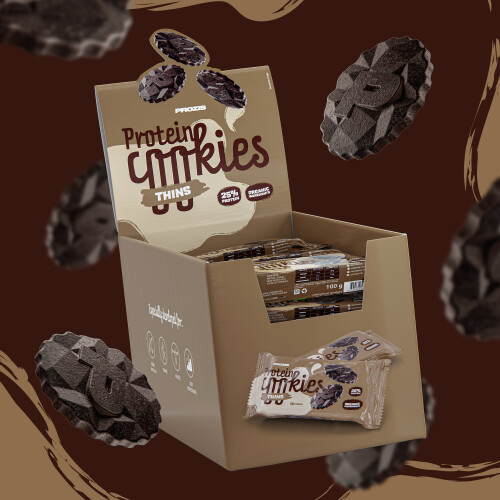 12 x Protein Cookies Thins 100 g