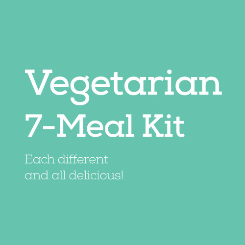 Kit de 7 Refeições Vegetarianas