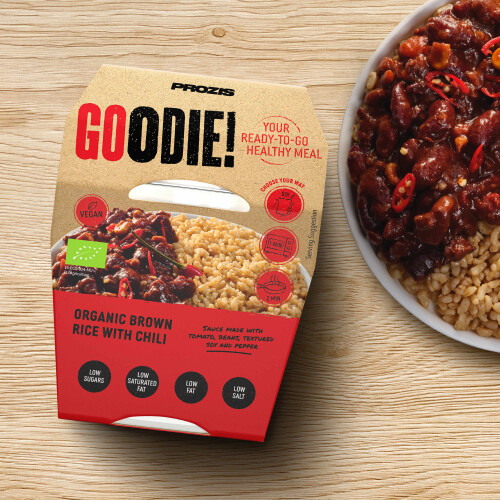 Goodie Meal On-the-Go - Organic Brown Rice with Chili 200 g