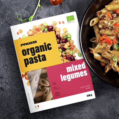 Organic Pasta - Légumineuses Variées - Penne 250 g
