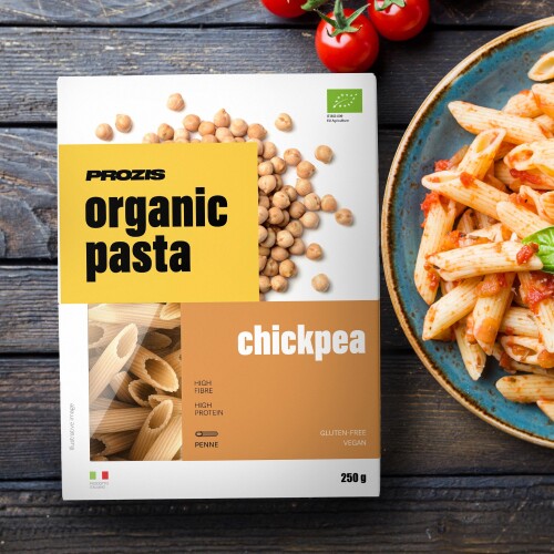Organic Pasta - Pois Chiches - Penne 250 g