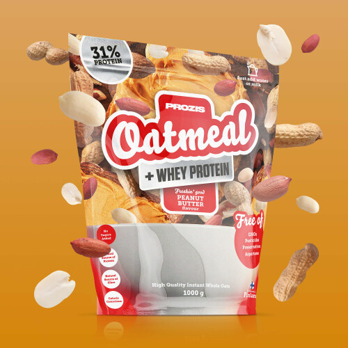 Oatmeal + Whey - Aveia e proteína whey 1000 g