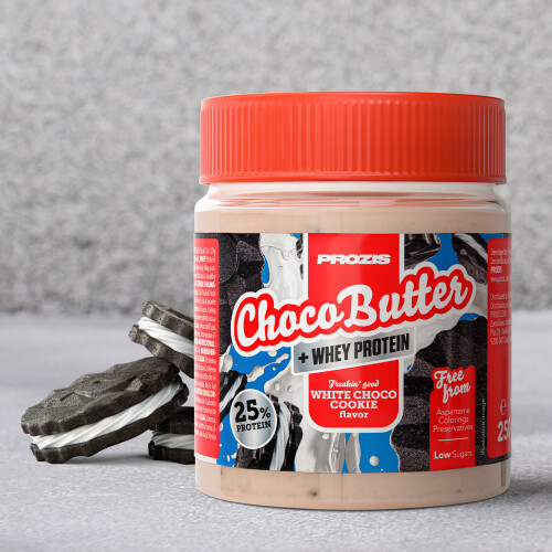 Whey Choco Butter 250g White Choco Cookie Diet Food Prozis