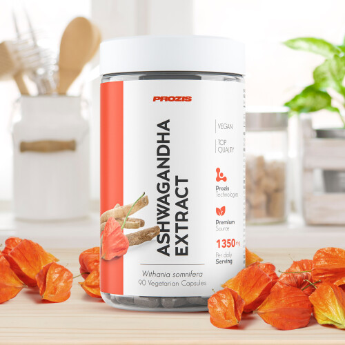 Ashwagandha Extract 450 Mg 90 Vegetarian Caps Health Prozis