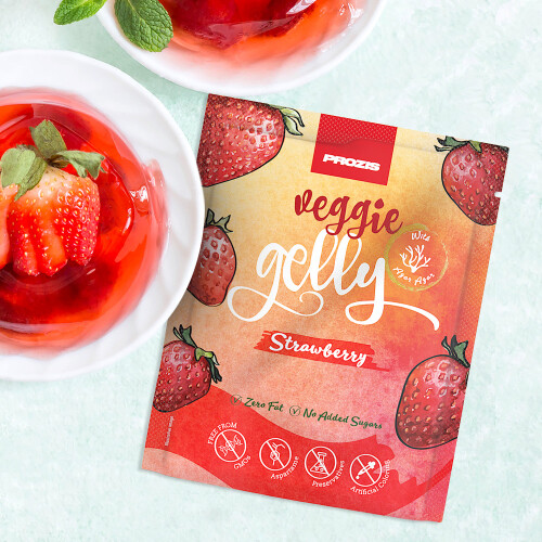 Veggie Gelly Agar Agar 15 G Erdbeere Spezielle Ernahrungsbedurfnisse Prozis