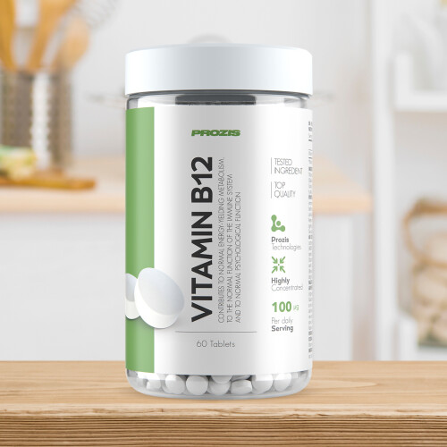vitamin b12 100 mcg 60 tabs sport en gezondheid prozis