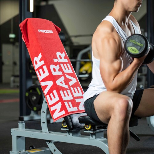 Serviette Pour Banc De Musculation Gearsafe Red Equipement