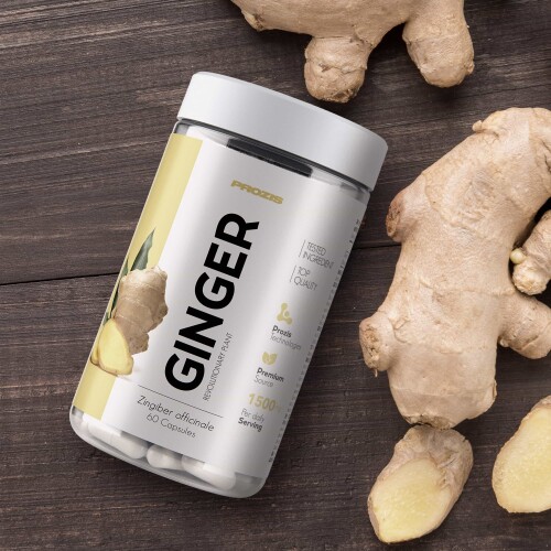 Gember 1500 Mg 60 Capsules Vetverbranders En Spierdefinitie Prozis