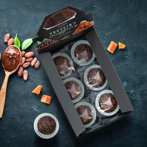 12 x Protein Mini Muffins - Cocoa-Caramel 30 g