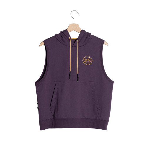 College sleeveless hoodie Clearance