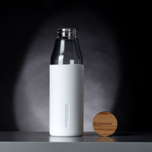 bouteille en verre oslo white 500 ml maison prozis