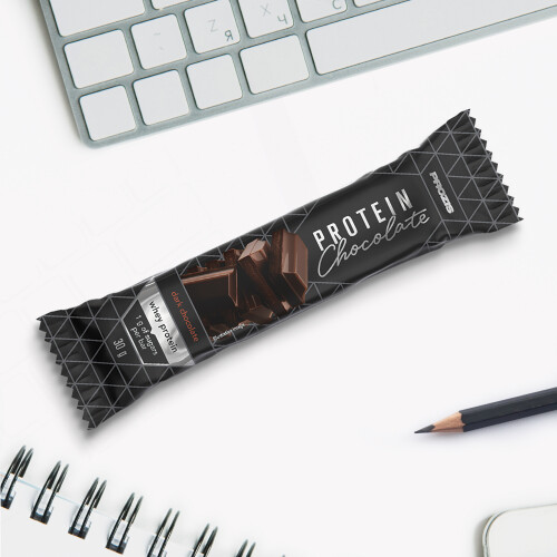 Whey Protein Dark Chocolate 30 g Barrette e Snack On The Go Prozis