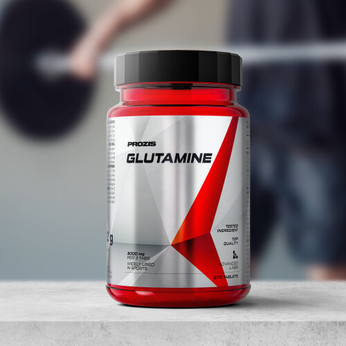 Suplementos de Glutamina Desarrollo Muscular Prozis