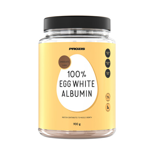 100 Egg White Albumin 900 g Protein Prozis
