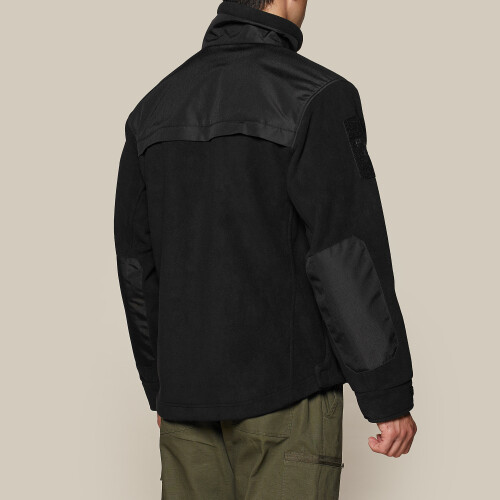 army black fleece jacket