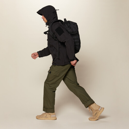 army softshell jacket patrol black