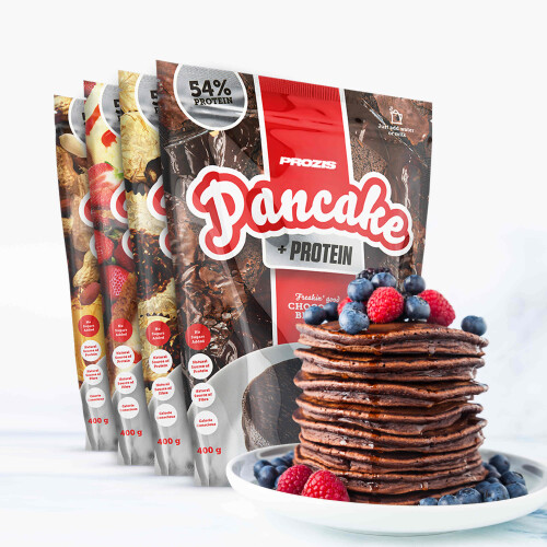 4 x Pancake + Protein – Pancakes à l'avoine avec protéines 400 g