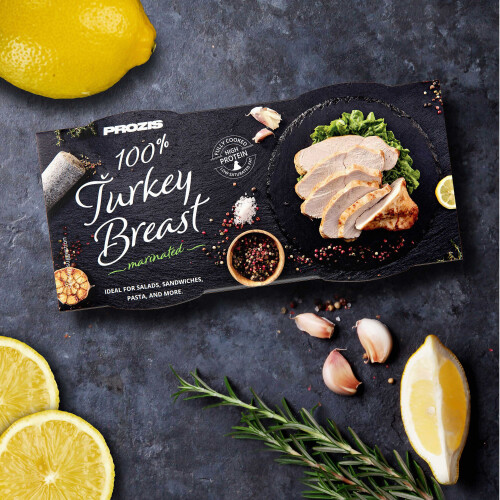 2 x 100% Premium Turkey Breast - marinated 80 g