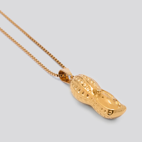 The Peanut Necklace - Gold