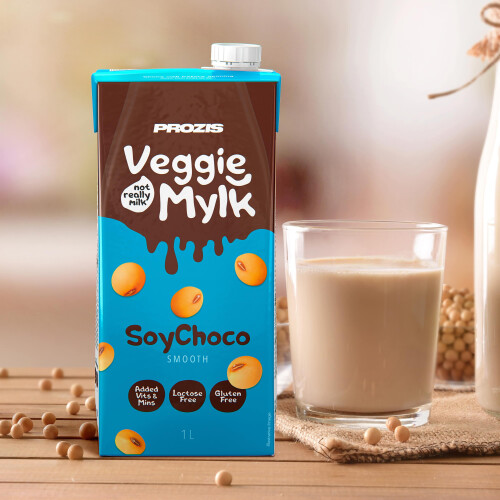 Veggie Mylk - Bebida de soja con sabor a chocolate 1 L