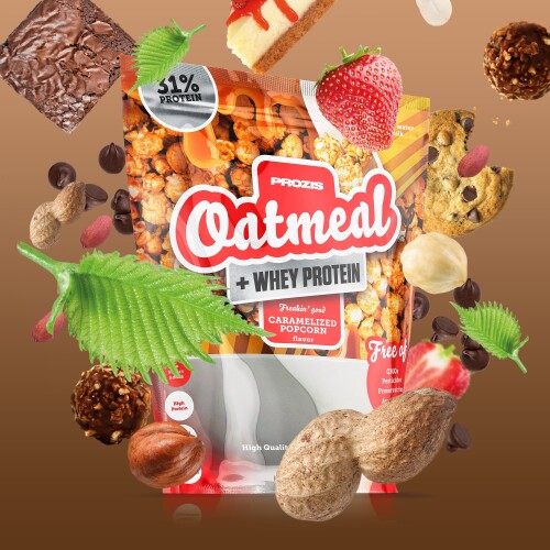 Oatmeal + Whey - Avoine et whey 2000 g