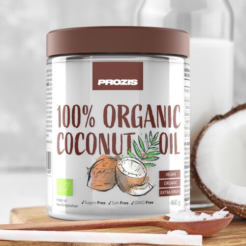 100% Aceite de coco orgánico 460 g (500 ml)