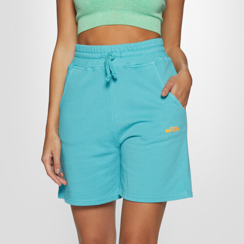 Blue jogger shorts clearance