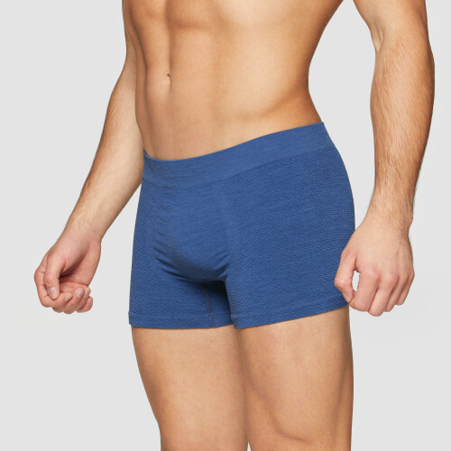  Seamless Boxers - Blue