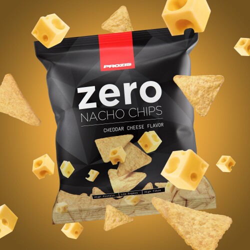 Zero Protein Nacho Chips - Cheddar 25 g