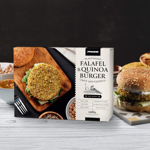 2 x Hambúrguer de Falafel e Quinoa Plant-Based