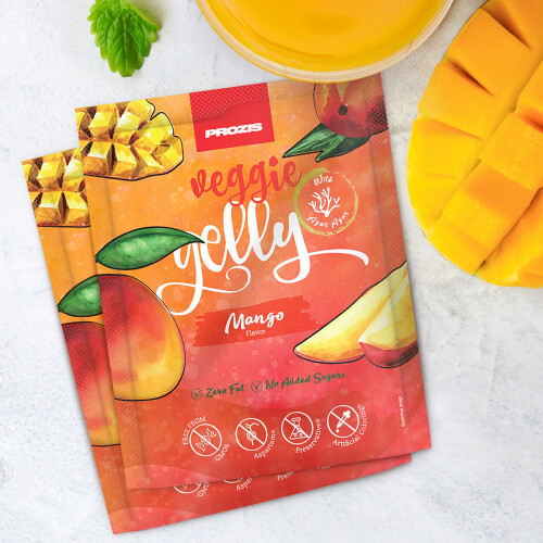 2 x Veggie Gelly - Agar-Agar 15 g Mango
