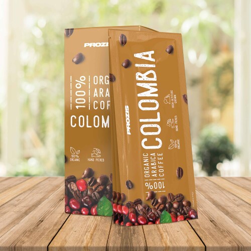 12 x 100% Organic Arabica Coffee - Colombia 12 g