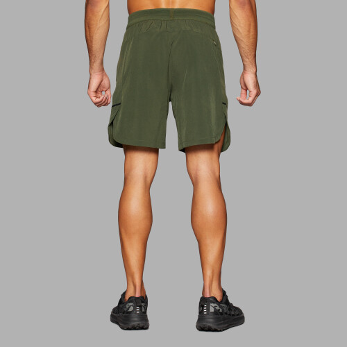 Olive green running shorts clearance