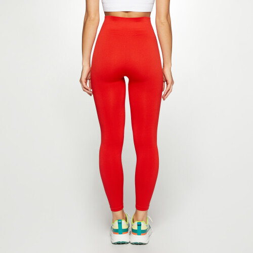 Red high rise leggings Clearance